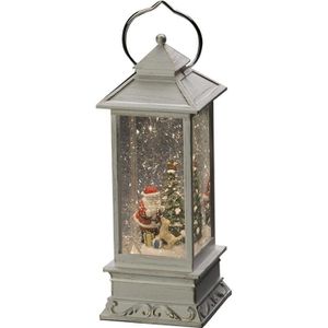 Weihnachtsdeko Konstsmide 4364-200, Weihnachtsmann mit Hund