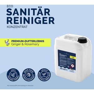 Produktbild für Badreiniger PUREWAVE Ginger &amp; Rosemary, Eco Sanitärreiniger