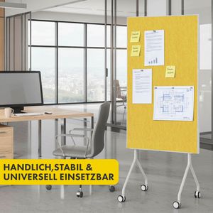 Produktbild für Moderationstafel Floordirekt GIANT, mit Rollen