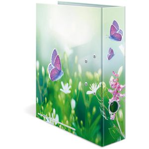Produktbild für Ordner Herma 19561 Flowers, Karton, A4