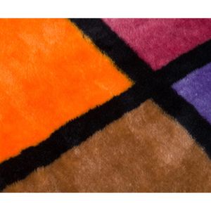 Produktbild für Kuscheldecke Gözze Antigua Cashmere Feeling, orange/rot/gelb