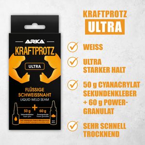 Produktbild für 2-Komponenten-Kleber Kraftprotz Schweißnaht,110g