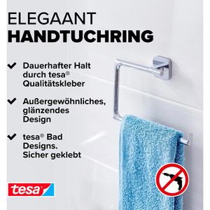 Produktbild für Handtuchhalter Tesa Elegaant 40438, silber