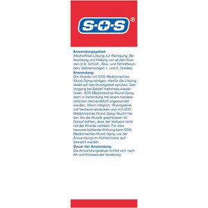 Produktbild für Wundspray SOS Medizinisches Spray, Kinder &amp; Erwachsene, 50ml