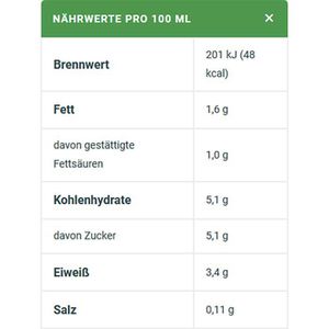 Produktbild für Milch Berchtesgadener Land H-Milch, Fettgehalt 1,5%