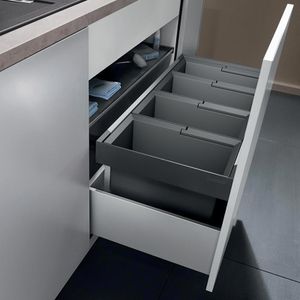 Produktbild für Einbaumülleimer BLANCO Flexon II Low 90/4, 521475