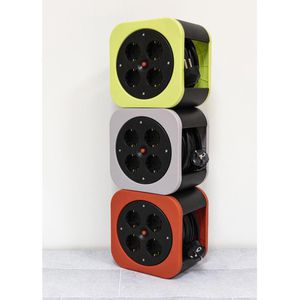 Produktbild für Kabeltrommel REV-Ritter Kabelbox S grün, für innen