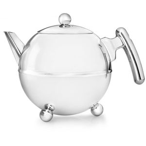 Tee-Kanne Bredemeijer Duet Bella Ronde, Edelstahl