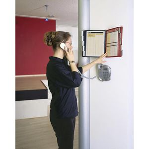 Produktbild für Sichttafelsystem Durable 5631-00 Sherpa Wall 10 A4