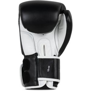 Produktbild für Boxhandschuhe BENLEE Tough, schwarz/weiß, für Erwachsene