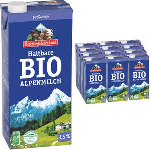 Milch Berchtesgadener Land H-Milch 3,5% Fett, BIO