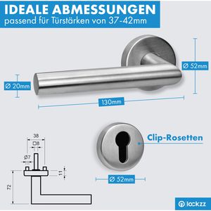 Produktbild für Drückergarnitur Lockzz Würzburg