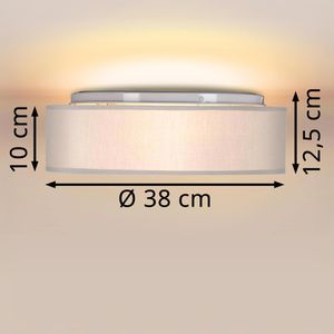 Produktbild für Deckenleuchte Monzana 109131, weiß, E27-Fassung