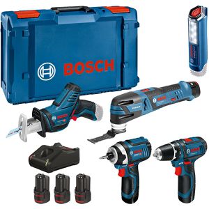 Combo-Kit Bosch 0615990N1D, 12V Akku