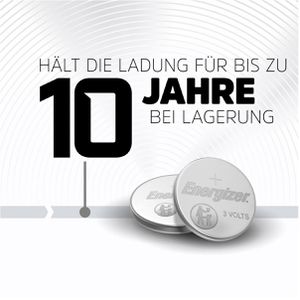 Produktbild für Knopfzelle Energizer Ultimate Lithium CR2016