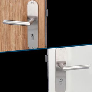 Produktbild für Drückergarnitur Alpertec Conte PZ