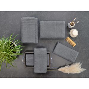 Produktbild für Handtuch Dyckhoff Brillant Set, grau