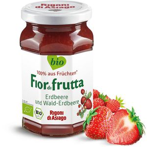 Fruchtaufstrich Rigoni-di-Asiago Wald-Erdbeere, BIO