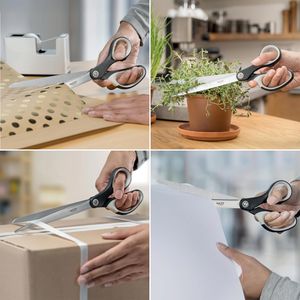 Produktbild für Büroschere Leitz Titanium, 54186095, mit Softgrip