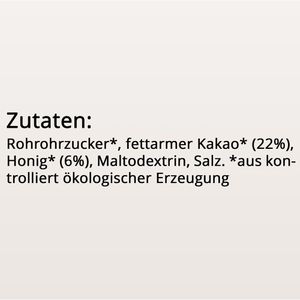 Produktbild für Kakao GEPA Choco Honey Fairness, Pulver, BIO