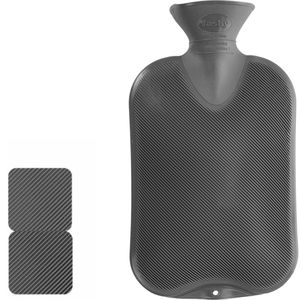 Wärmflasche Fashy Doppellamelle, 6460, 2 Liter