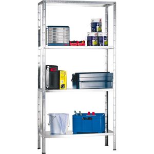 Schwerlastregal Schulte-Regalwelt 4 Metallböden