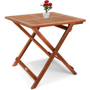 Produktbild für Gartentisch CASARIA 105897, akazie, wetterfest, eckig