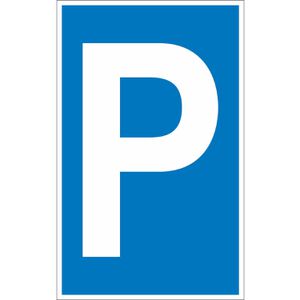 Produktbild für Parkplatzschild SafetyMarking aus Kunststoff