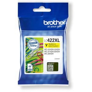 Produktbild für Tinte Brother LC-422XLY gelb