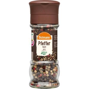Ostmann Pfeffer Pfeffer Mix, ganze Pfefferkörner in der Mühle, 60g