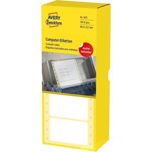 Endlosetiketten Zweckform 3615, 1-bahnig