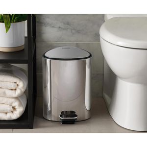 Produktbild für Mülleimer JosephJoseph EasyStore, silber