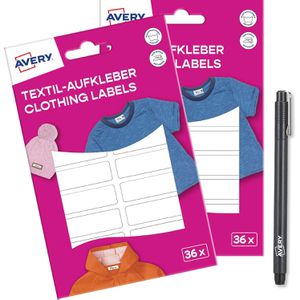 Namensetiketten Zweckform ETVET36X2PEN Set