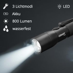 Produktbild für Taschenlampe Coast HX5R, LED, aufladbar