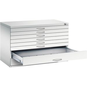 Planschrank CP-Möbel 7101-200, lichtgrau, DIN A1