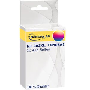 Produktbild für Tinte Böttcher-AG für HP 303XL, T6N03AE