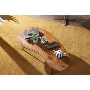 Produktbild für Couchtisch Wohnling WL5.617, aus Massivholz, sheesham