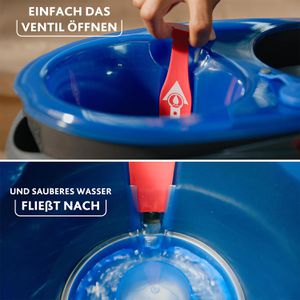 Produktbild für Bodenwischer Vileda H2PRO Spin Mop Set, 178333