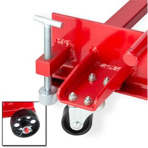 Produktbild für Hebebühne DEMA 24357, rot, für Motorrad