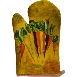 Ofenhandschuh Fackelmann Karotte, 11015, gelb