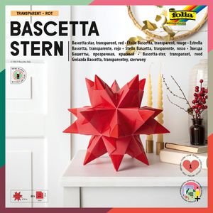 Faltblätter Folia 820/2020 Bascetta Stern Set