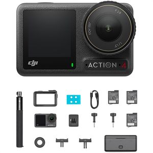 Action-Cam DJI Osmo Action 4 Adventure Combo, wasserdicht 18m