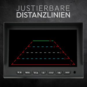 Produktbild für Rückfahrkamera VSG24 Camper 24100, schwarz