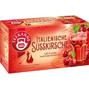 Tee Teekanne Italienische Süßkirsche