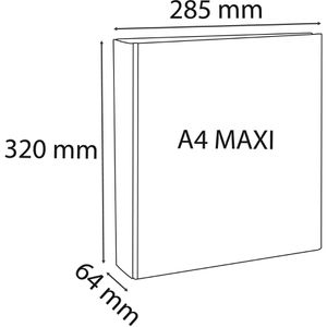 Produktbild für Präsentationsringbuch Exacompta 51843RE, A4