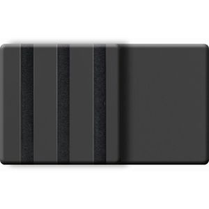 Produktbild für Akustikpaneel Kosche DecoLine, matt schwarz