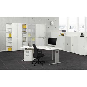 Produktbild für Aktenregal Geramöbel Flex, S-346010-W, aus Holz