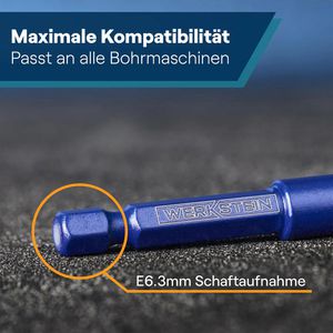 Produktbild für Diamantbohrer WERKSTEIN FBA, Set