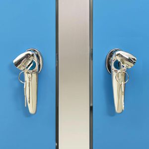 Produktbild für Mülltonnenbox vidaXL 149567, Edelstahl