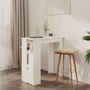 Produktbild für Bartisch vidaXL 809458, weiß